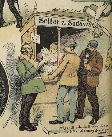 Der Wahre Jacob_11_1894_p1776_Sachsen_Bierboykott_Seltersbude