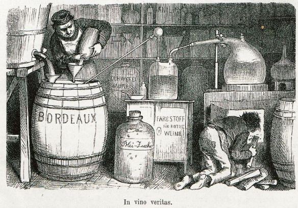 02-Fliegende Blätter_060_1874_p092_Weinfälschung_Nahrungsmittelfälschung_Kunstwein_Farbstoffe_Chemie