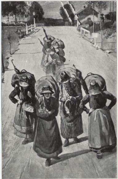 01_Berliner Leben_05_1902_p225_Frauenarbeit_Stadt-Land_Hausierer_Lebensmittelversorgung