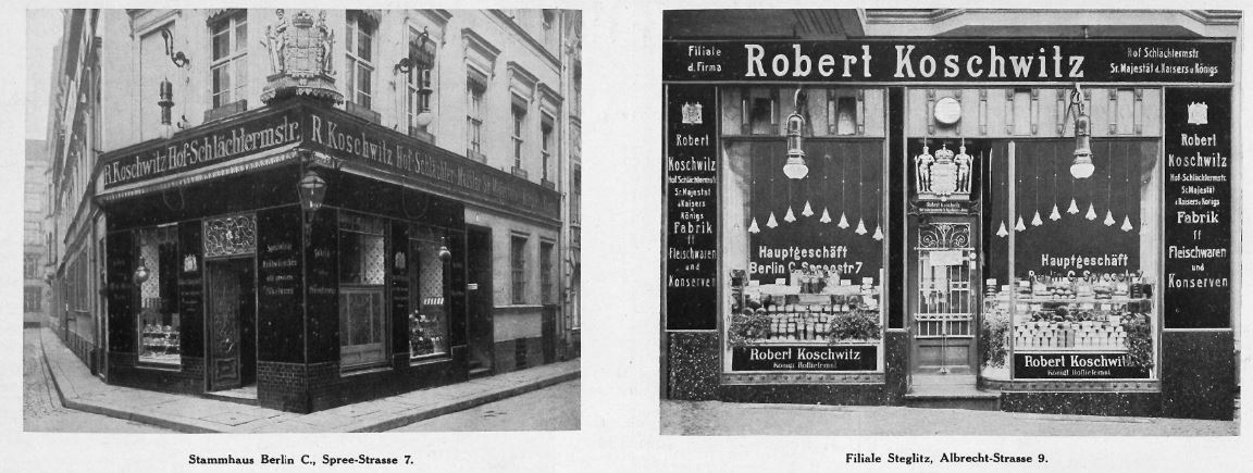 05_Berliner Leben_17_1914_Nr12_sp_Filialgeschäft_Fleischwaren_Konserven_Robert-Koschwitz_Schaufenster