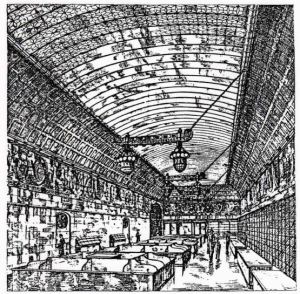 06_Zeitschrift für Waren- und Kaufhäuser_13_1914_04_19_Nr16_p18c_Warenhaus_Leonhard-Tietz_Verkaufsräume_Köln_Lebensmittel