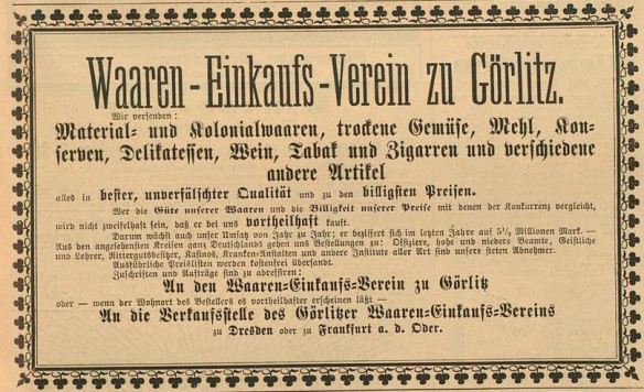07_Der Bazar_39_1893_p403_Filialbetrieb_Wareneinkaufsverein_Görlitz_Versandgeschäft