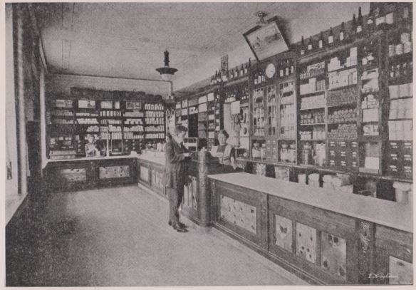 08_Geschäftsbericht 1911 bis 1912 der Konsumgenossenschaft zu Nürnberg-Fürth_Nürnberg 1912_p33_Verkaufsraum_Verkäuferinnen