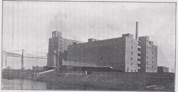 02_Konsumvereinsbote für Rheinland und Westfalen_20_1927_p185_GEG_Mühle_Magdeburg_Produktionsstätte