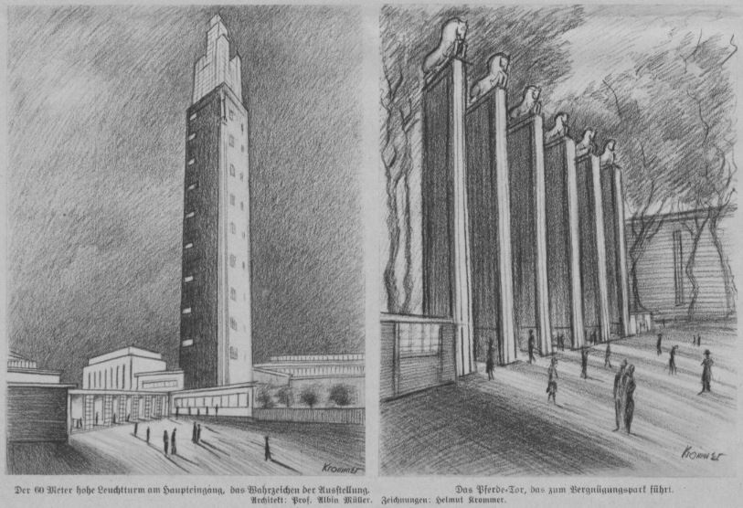 04_Zeitbilder_1927_04_24_p04_Theater_Ausstellung_Magdeburg_Leuchtturm