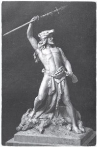 05_Illustrirte Zeitung_082_1882_p220_Denkmal_Germane_Wildschwein