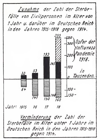 01_Roesle_1928_p28_Uebersterblichkeit während des Ersten Weltkrieges