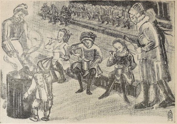 08_Lachen Links_1_1925_p74_Kinderspeisung_Quäkerspeisung