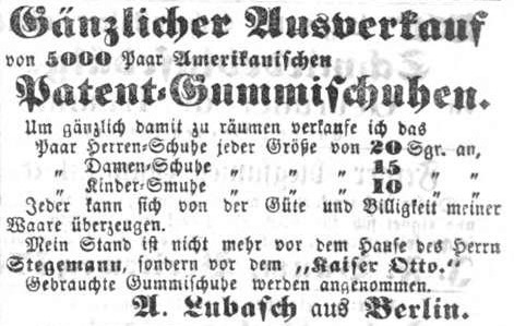 02_Messehandel von A. Lubasch 1860_Magdeburgische Zeitung_1860_02_15_Nr039_p11