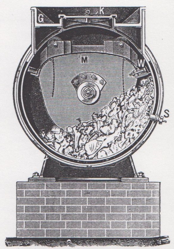 07_Apparate und Transportwagen von Tierkadavern_Berlin-1908_p15_Tierfutter_Desinfektionsapparat_Fleischkörpermehl_Grove