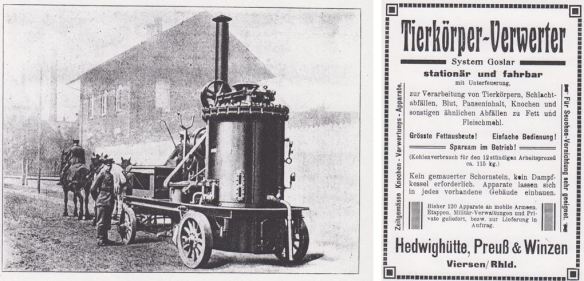 08_Deutsche Tierärztliche Wochenschrift_25_1917_98 und Nr 36_pI_Tiermehl_Tierkörperverwerter_Militärverpflegung_Preuß-Winzen_Viersen