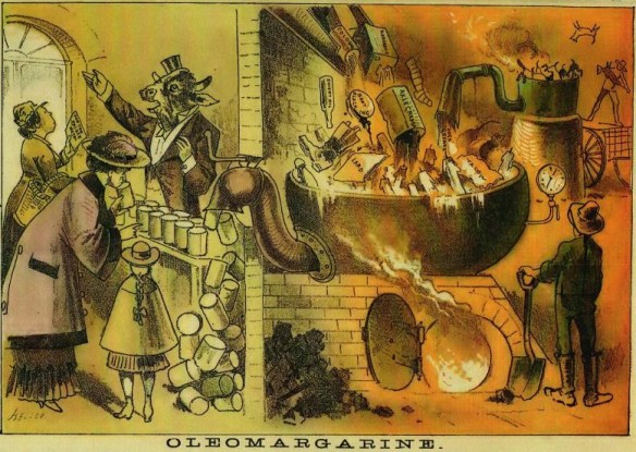 17_The Wasp_10_1883_01_06_Nr01_p16_Margarine_Nahrungsmittelfälschung_Fleischwirtschaft