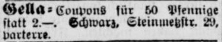 06_Berliner Tageblatt_1899_07_09_Nr341_p09_Schneeballsystem_Gella_Coupons