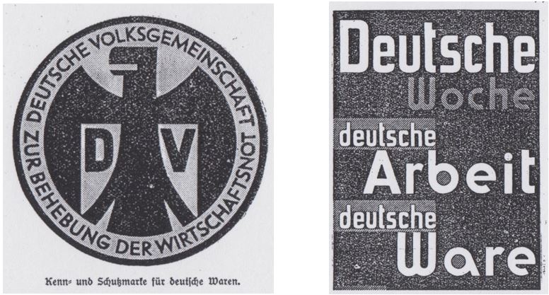 16_HLFZ_85_1931_p1096_Landfrau_1931_p176_Deutsche-Wochen_Kennzeichnung_Nationale_Werbung