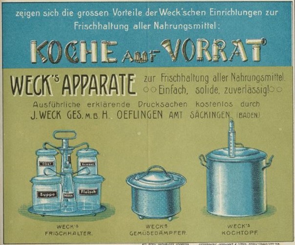 09_Tischlein_1900_p07_Weck_Einmachen_Konservierungsapparate_Einmachgläser