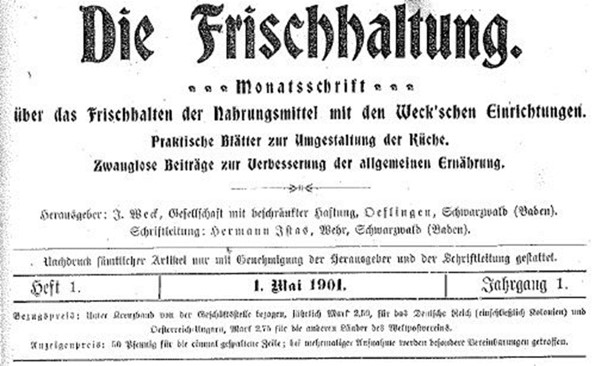 10_Die Frischhaltung_01_1901_H01_p001_Einmachen_Weck_Kundenzeitschrift
