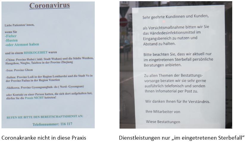 12_Corona-Krise_Arztpraxis_Bestattungsdienst