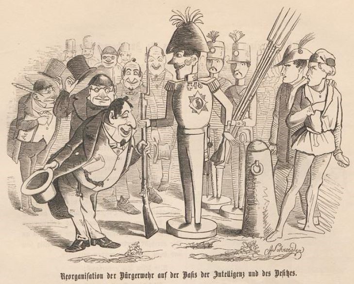 009_Duesseldorfer Monatshefte_01_1847-48_p341_Revolution_Bürgertum_Bürgerwehr