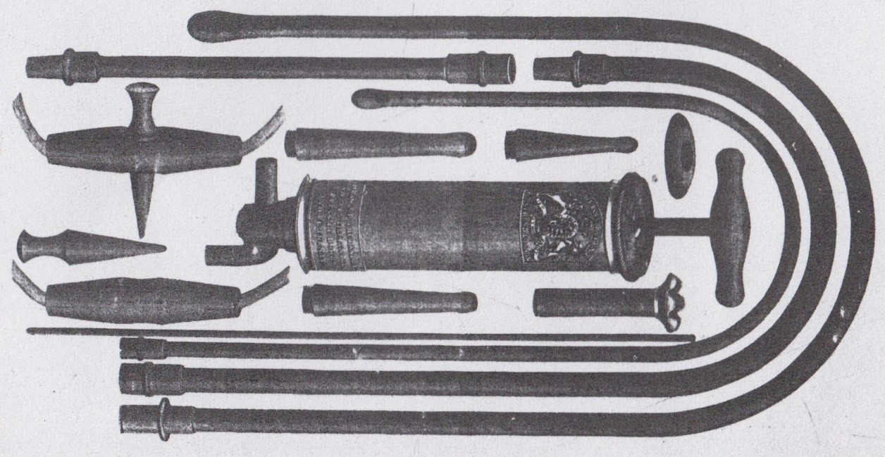 014_Medizinische Klinik_21_1925_p394_Medizinaltechnik_Magenpumpe_John-Weiß