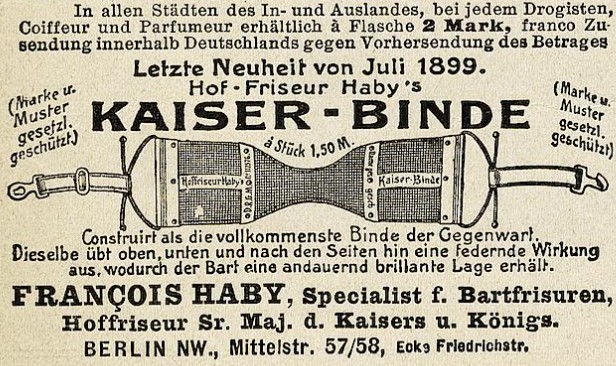 062_Lustige Blaetter_15_1900_Nr01_p12_Bartpflege_Bartbinde_Kaiser-Binde_Francois-Haby