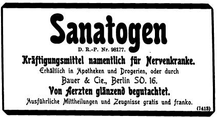 072_Illustrirte Zeitung_113_1899_p487_Kräftigungsmittel_Eiweißpräparate_Sanatogen_Bauer