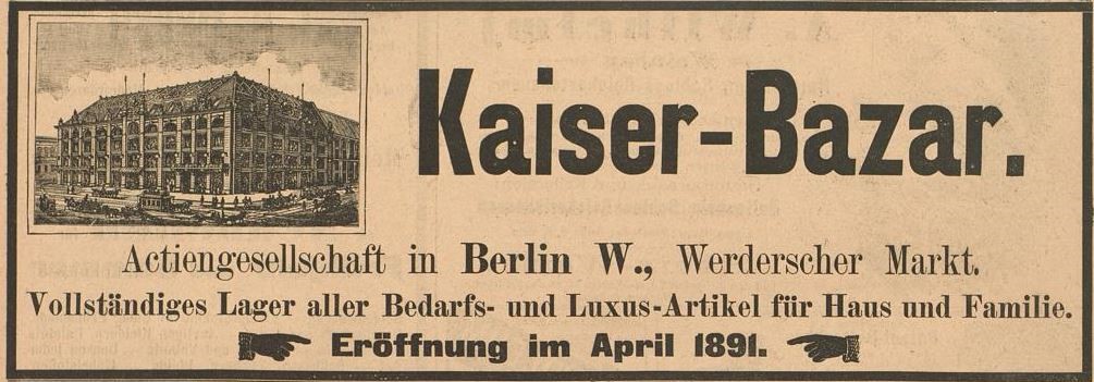 082_Der Bazar_37_1891_p152_Warenhaus_Kaiser-Bazar_Verkaufsstätte