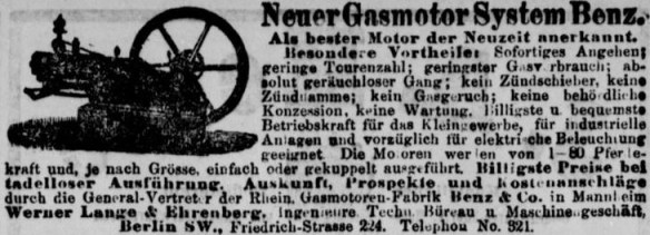 089_Berliner Tageblatt_1886_01_31_Nr055_p22_Maschinenbau_Gasmotor_Benz_Mannheim