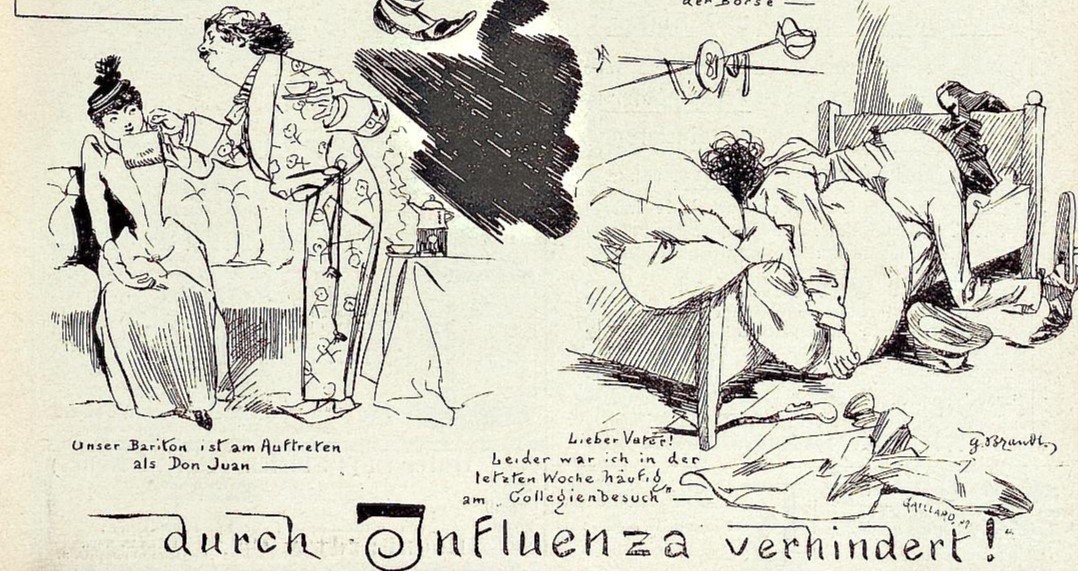 092_Kladderadatsch_045_1892_Nr03_p05_Infektionskrankheiten_Influenza_Studenten_Alltagssexualität
