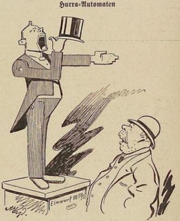 099_Kladderadatsch_061_1908_Nr48_p190_Automat_Hurra_Bürgertum_Nationalismus