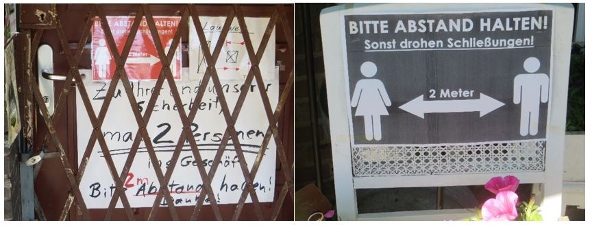 10_Uwe Spiekermann_Corona-Krise_Hannover_Abstandshinweise