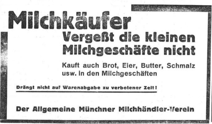 1_Illustrierter Sonntag_01_1929_08_18_Nr21_p4_Ladenschluss_Milchhandel_Einkaufen_Mittelstand_Muenchen
