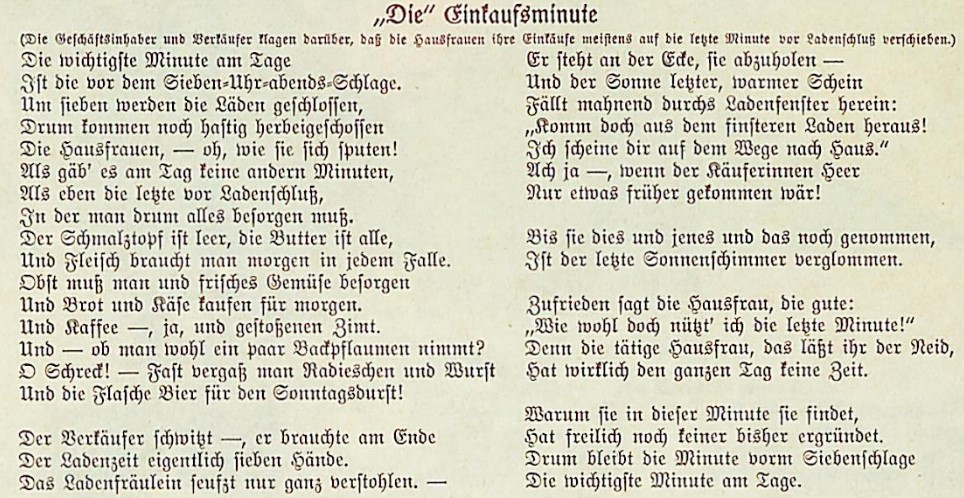 2_Kladderadatsch_87_1931_Nr35_Einkaufen_Ladenschluss_Gedicht_Verkaeufer