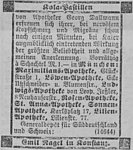 10_Allgemeine Zeitung_1888_12_02_Nr335_p4944_Kola-Pastillen_Dallmann