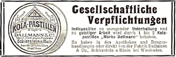 15_Kladderadatsch_56_1903_09_27_Nr39_Beibl2_p1_Kola-Pastillen_Dallmann_Geselligkeit