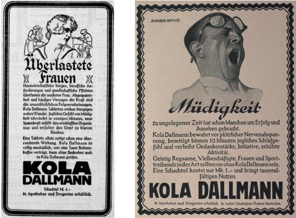 37_Berliner Tageblatt_1926_03_04_Nr106_p7_Kola-Dallmann_Überforderung_Sport im Bild_33_1927_p1348_Müdigkeit_Anregungsmittel