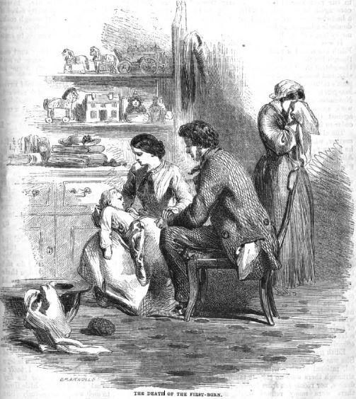 01_The Leisure Hour_14_1855_p817_Saeuglingssterblichkeit_Kindstod