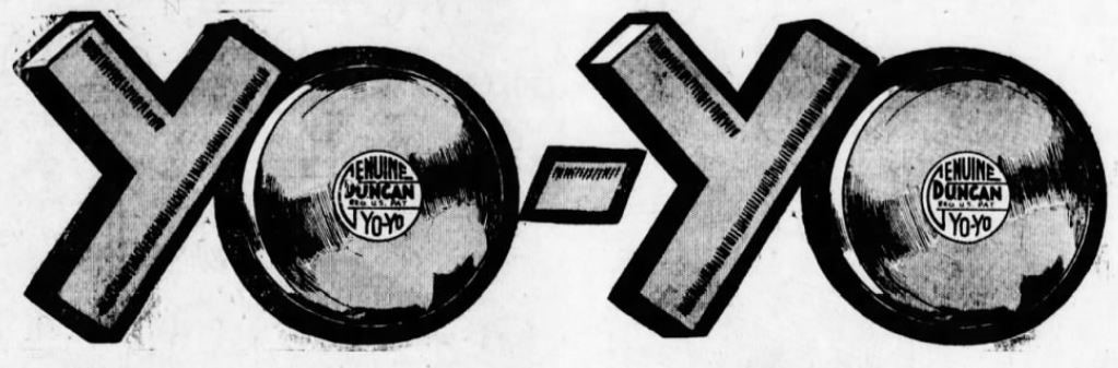 08_Brooklyn Daily Eagle_1931_08_28_p07_Yo-Yo_Duncan_Markenartikel