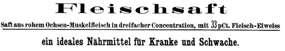 14_Wiener Medicinische Wochenschrift_53_1903_Sp1-2_Kraeftigungsmittel_Fleischsaft-Puro
