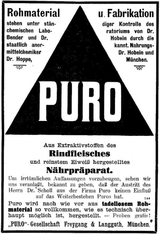 30_Wiener Medizinische Wochenschrift_60_1910_Sp490_Kraeftigungsmittel_Fleischpraeparate_Puro