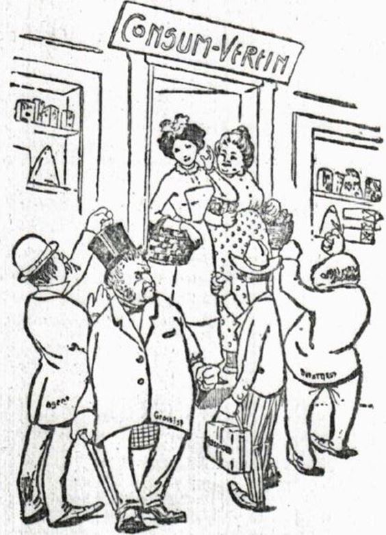 06_Frauen-Genossenschaftsblatt_01_1902_p106_Konsumentin_Haendler_Konsumgenossenschaften