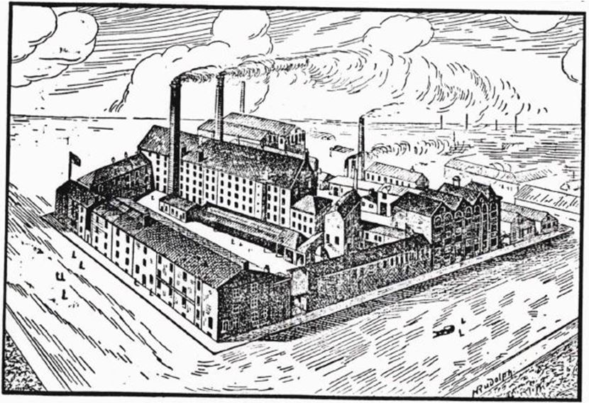12_Frauen-Genossenschaftsblatt_04_1905_p076_Großbritannien_Konsumgenossenschaften_Leeds_Eigenproduktion_Produktionsstätten