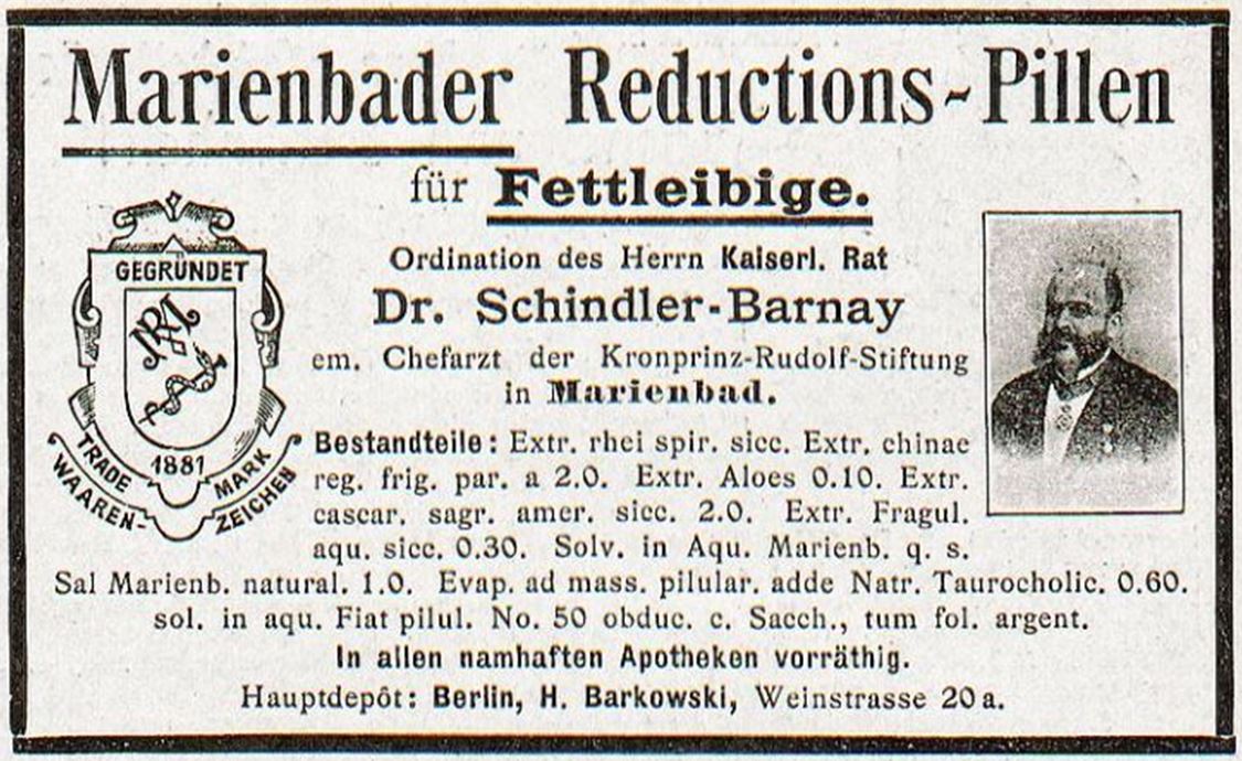 03_Jugend_03_1898_p114_Schlankheitspraeparate_Abfuehrmittel_Marienbader-Reductionspillen_Schindler-Barnay_Geheimmittel