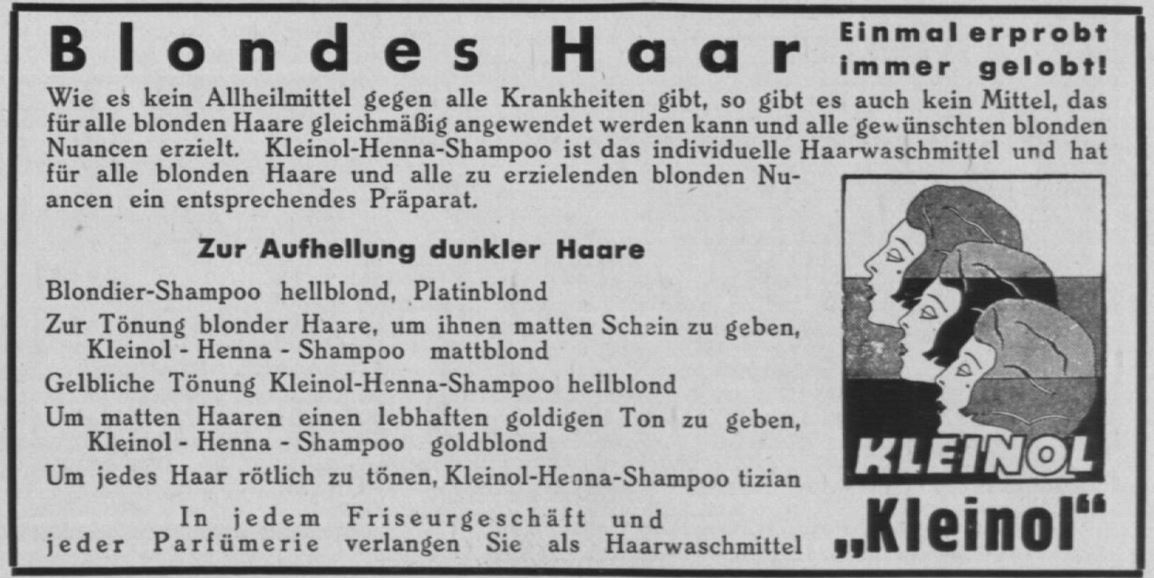 07_Sport im Bild_39_1933_p877_Haarpflege_Haarshampoo_Haarfaerbemittel_Kleinol