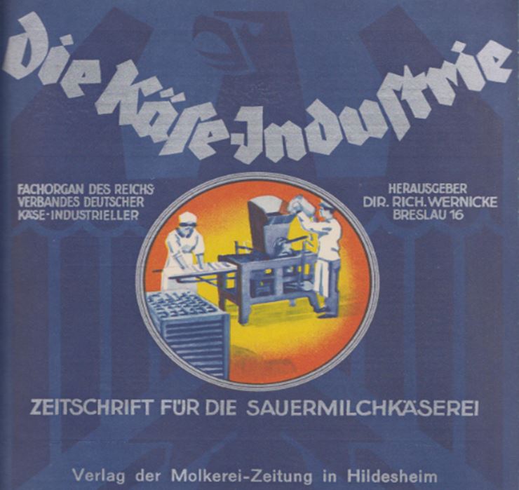 09_Die Kaese-Industrie_01_1927-28_Nr07_pI_Zeitschrift_Fachzeitschrift_Kaeseproduktion_Hildesheim_Sauerkaede