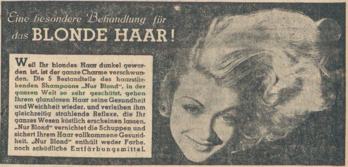 40_Banater Deutsche Zeitung_1940_05_16_Nr108_p07_Haarpflege_Haarshampoo_Nurblond