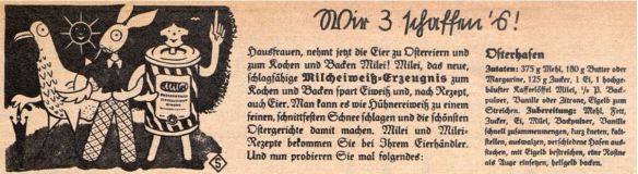 14_Das Blatt der Hausfrau_53_1939-40_p472_Milei_Eier_Austauschstoff_Ostern_Rezept