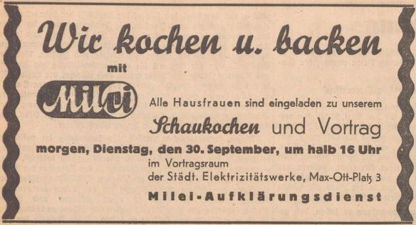 17_Salzburger Volksblatt_1941_09_29_Nr220_p6_Milei_Hauswirtschaftslehre_Schaukochen