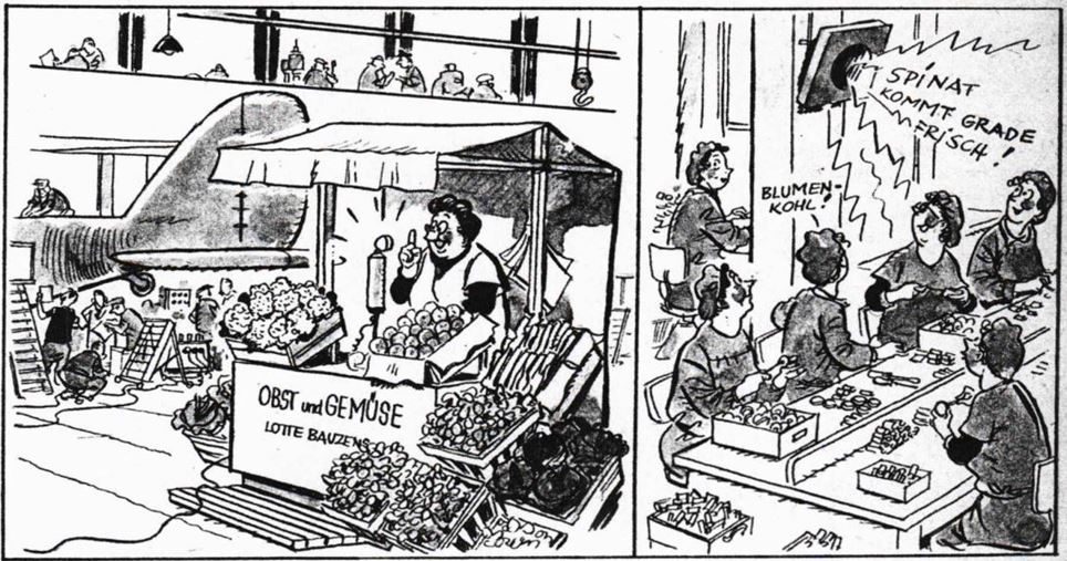 21_Arbeitertum_12_1943_Folge09_p12_WKII_Werksverpflegung_Einzelhandel_Ruestungsindustrie