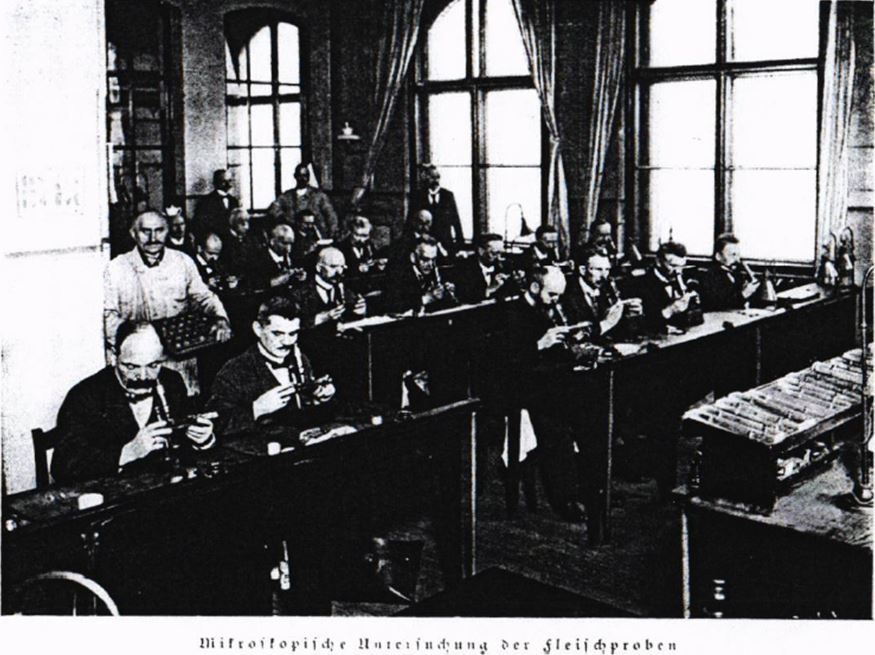 07_Gruettner_1927_p365_Fleischbeschau_Trichinen_Nahrungsmittelkontrolle_Mikroskop_Berlin