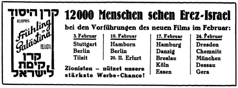 08_Jüdische Rundschau_34_1929_p056_Judentum_Zionismus_Palaestina_Dokumentarfilm